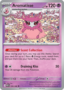Aromatisse 36 Perfect Order Pokémon card