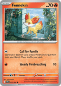Fennekin 11 Chaos Rising Pokémon card