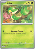 Snivy 4 Perfect Order Pokémon card