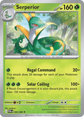 Serperior 6 Perfect Order Pokémon card