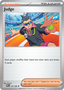 Judge 76 Perfect Order Pokémon card